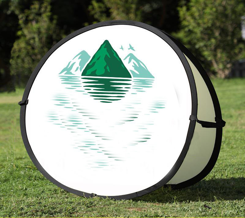 Custom Pop Up Banner-Circle